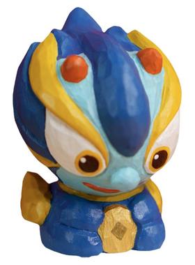 关公财神爷木雕摆件暴富办公室桌面招财貔貅国风潮玩新年生日礼物