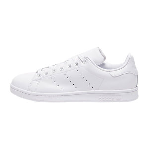 Adidas三叶草纯白史密斯运动板鞋