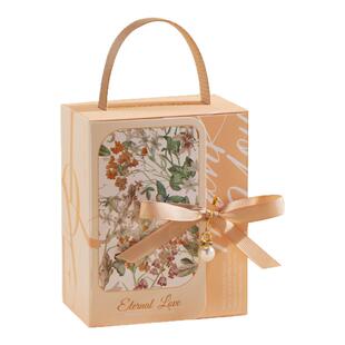 结婚喜糖盒高级感小众婚礼喜糖盒子2025新款喜糖袋子糖果包装礼盒