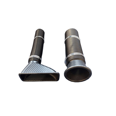 汽车改装刹车通风进气碳纹伸缩管