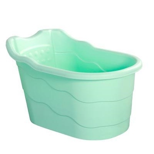 婴儿游泳桶小孩泡澡桶宝宝塑料澡盆可坐家用 儿童洗澡桶超大号加厚
