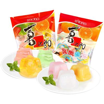 喜之郎果冻什锦乳酸口味儿时