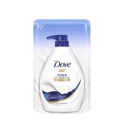 Dove多芬沐浴乳深层清洁肌肤秋冬清新留香沐浴乳便携装补充袋190g