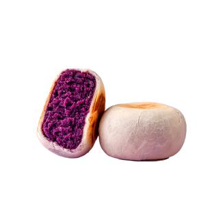古溪田紫薯芋泥饼无糖精糕点食品孕妇控糖代餐饱腹解馋零食