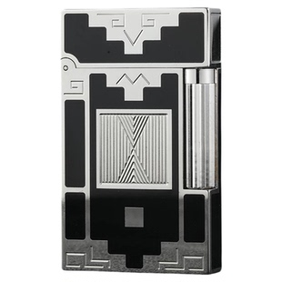 法国都柏特朗声打火机官方旗舰店充气黄铜高级侧滑送男友礼物