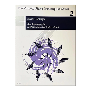 施特劳斯 玫瑰骑士 钢琴独奏 朔特原版乐谱书 Richard Strauss Der Rosenkavalier Ramble on the love duet piano AF9055