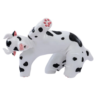 Smitizen亮面硅胶奶牛无人机跪装连体衣全包仿乳胶衣latex