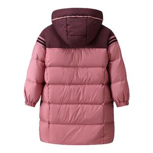 正品巴拉品儿童羽绒服女童中长款洋气新款中大童女孩加厚冬季外套