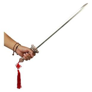 口吞宝剑 舞台惊险类未开刃卷缩道具剑非真剑表演玩具魔术道具