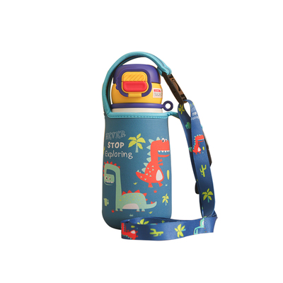 可优比KUB水杯卡通斜挎杯套