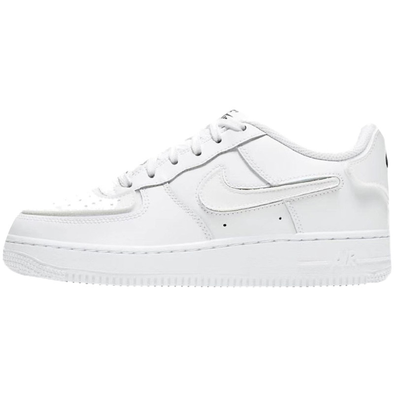 耐克 Nike Air Force 1 AF1拆卸魔术贴空军一号板鞋 DB2812-100