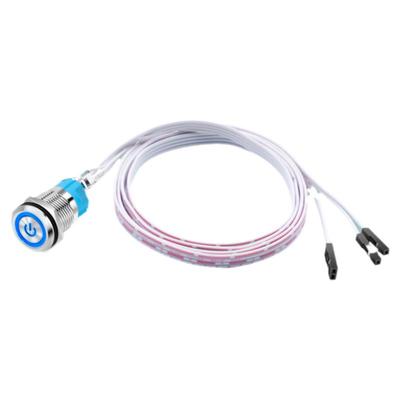 电脑主机开关改装复位金属连接线