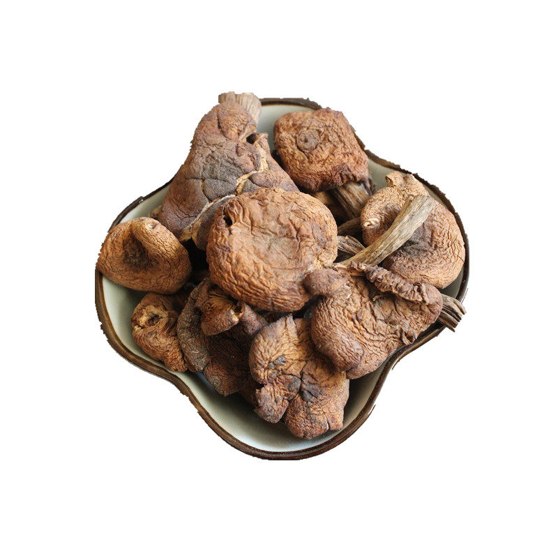 新货大兴安岭野生榛蘑 干货东北特产无根 小鸡炖蘑菇500克 包邮