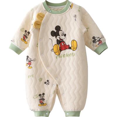 迪士尼秋冬保暖米奇系列连体衣