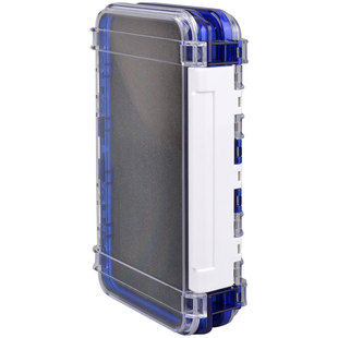 路亚铅头钩收纳盒双面飞钓溪流钓矶钓软饵鱼钩亮片工具用配件盒子