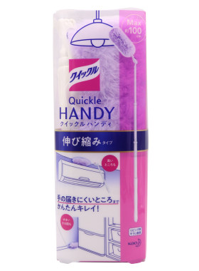 日本花王静电除尘掸伸缩家车用