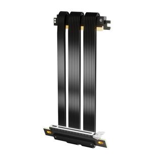 游梵PCIE5.0显卡延长线双反向ITX背靠A4迷你小机箱X16竖装服务器