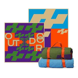 星川MKWAY加厚野餐防潮垫折叠户外便携可提垫子野外露营防水地垫