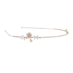 玉玲珑~新中式仙气发箍 森系珍珠发卡复古高级感细边外出头箍饰品