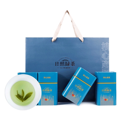 日照绿茶板粟浓香春茶礼盒500g