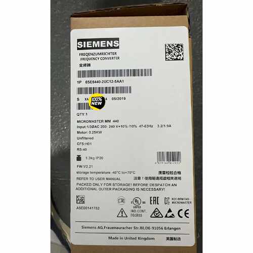 〔议价-可维修〕6SE6440-2UC12-5AA1西门子MM440变频器 全新均有