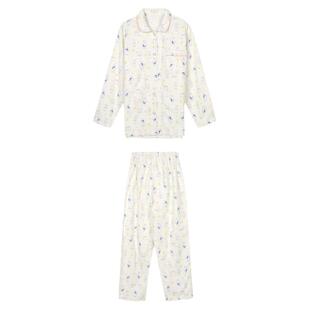 卡通小企鹅长袖睡衣女春秋款网红风秋季学生可外穿家居服两件套装