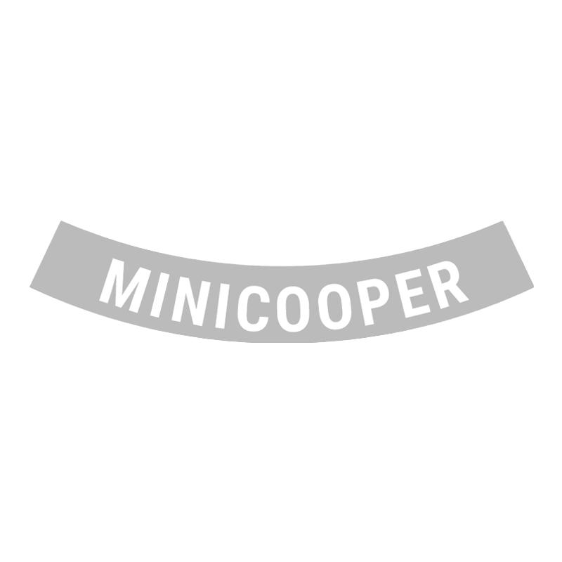 适用于宝马mini cooper改装饰定制前挡风玻璃贴纸迷你one个性车贴