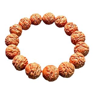 钟馗百态猴头手串男款盘玩原籽雕刻男士高端文玩核桃精品橄榄核雕