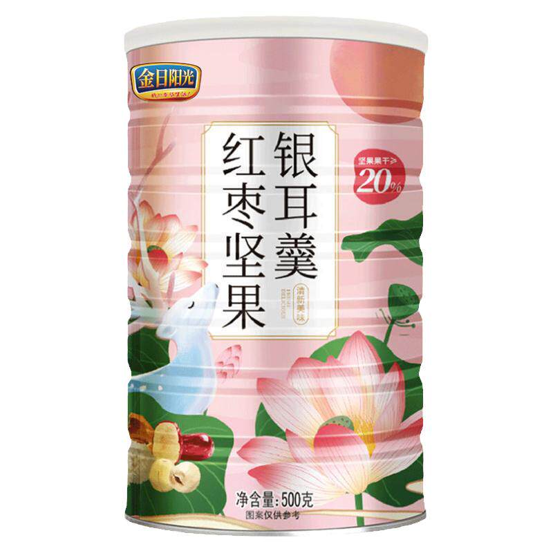 红枣坚果银耳羹藕粉营养早餐冲泡颗粒速溶代餐饱腹即食官方旗舰店