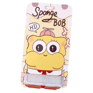 海绵宝宝派大星滑盖卡套饭卡公交卡身份证件保护套门禁卡校园收纳