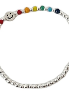 纯银弹力绳日韩风手串