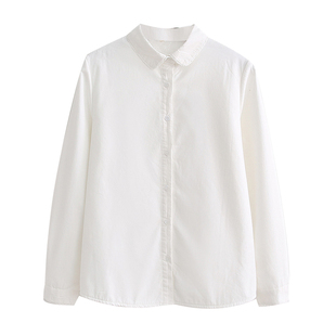 2025秋冬新款学生日系文艺加绒加厚衬衫女长袖百搭打底保暖衬衣