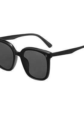 UV400汉韵墨镜防紫外线遮阳个性显脸小女风雅自带高光太阳眼镜