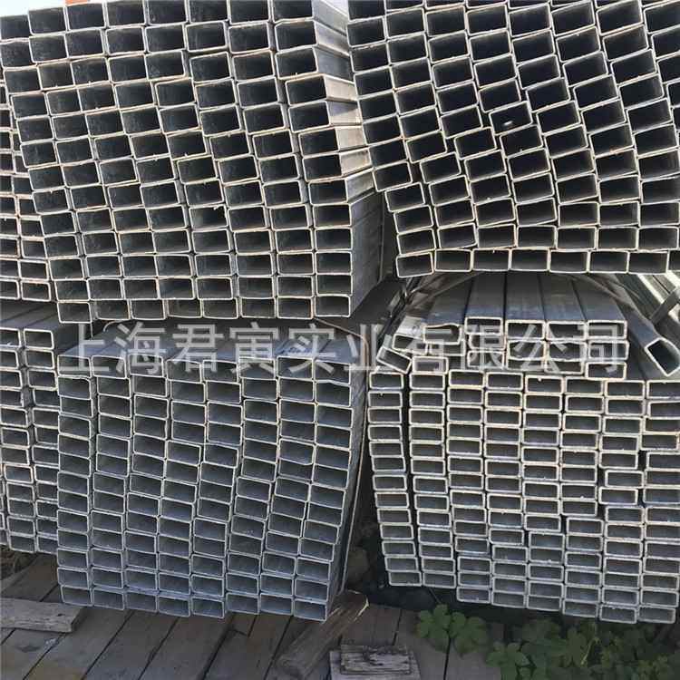 厂家配送直达热镀锌方矩管 50*70*5 幕墙大理石钢挂厚壁方矩钢管