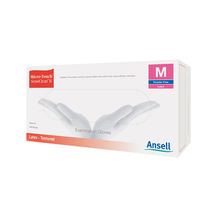 Ansell安思尔457/456一次性加厚乳胶橡胶家务清洁实验室检查手套