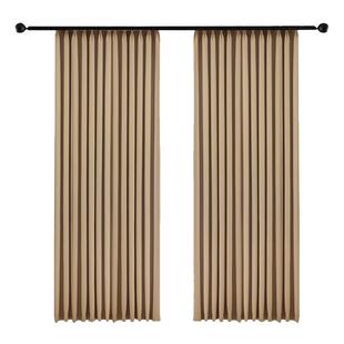 雪尼尔窗帘全遮光2023新款法式奶油风卧室客厅加厚防晒高级感飘窗