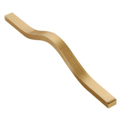 一米加长铝合金极简曲形衣柜拉手