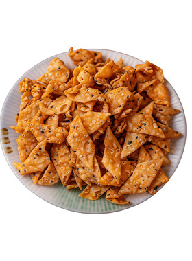 愣小二手工老式麻叶子香薄酥脆