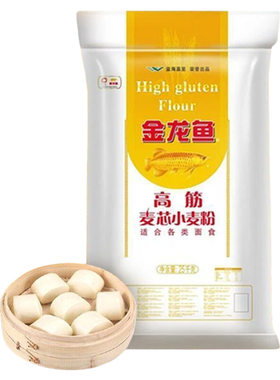 金龙鱼高筋麦芯小麦面粉25kg