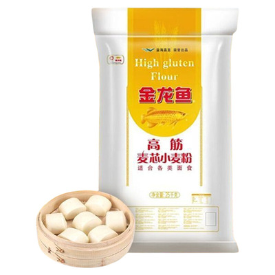 金龙鱼高筋麦芯小麦面粉25kg