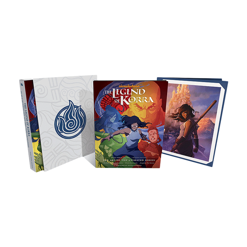 英文原版 The Legend of Korra Book Three Change 降世神通 科拉传奇 动画设定集 卷三 精装豪华版 英文版 进口英语原版书籍