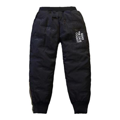 男童棉裤儿童保暖裤加绒加厚