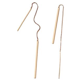 冷淡风棍子流苏耳线2024新款爆款气质高级感大气轻奢简约短款耳环