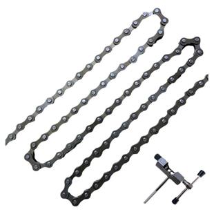 自行车链条 通用款耐磨防锈 山地车公路车骑行传动链条配件