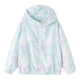 【迪士尼IP】巴拉巴拉童装儿童上衣薄女童中幼童外套防晒衣UPF50+