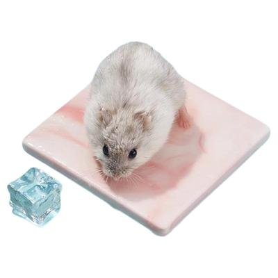 仓鼠冰垫大理石板拼豆夏天兔子宠物降温板神器凉垫金丝熊夏日冰垫