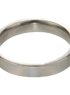 钛钢戒指定制刻字设计感银色情侣