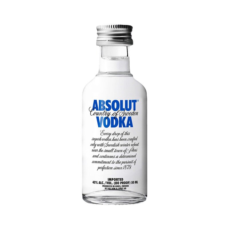 瑞典绝对伏特加原味50ml进口伏特加/Vodka