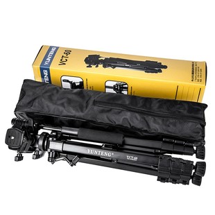 云腾60三角架vt888升级版便携单反三脚架液压阻尼云台拍摄影vlog视频通用摄像机手机直播微单竖拍照相机支架