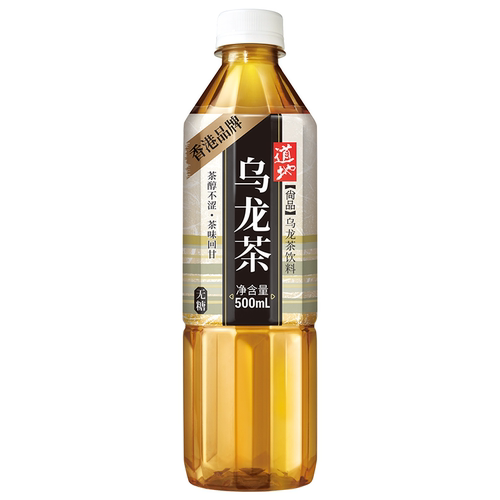 香港道地尚品乌龙茶零糖零脂零卡纯原叶冲泡茶饮料500ml*15瓶整箱